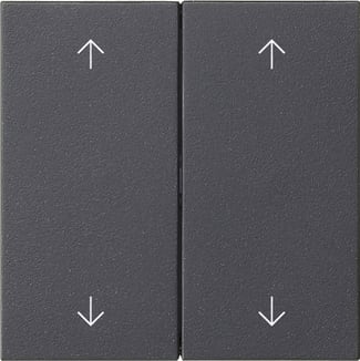 GIRA - GGI538728 BIL. 2M FRECCE SYSTEM 55 ANTRACITE