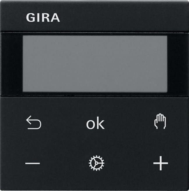 GIRA - GIR5393005 S3000 RTA DISPLAY SYSTEM 55 NERO O