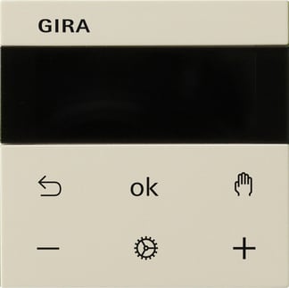 GIRA - GGI539301 S3000 RTA DISPLAY SYSTEM 55 BNC CREMA