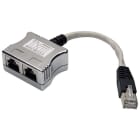 ELCART DISTRIBUTION - ERT401595000 SDOPPIATORE CAVO RETE FTP CAT5E