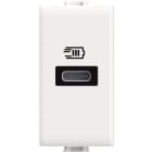 BTICINO - BTIAM4192C MATIX - CARICATORE USB TIPO C 1M BIANCO