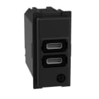 BTICINO - BTIK4191CC L.NOW - CARICATORE USB TIPO C+C 1M