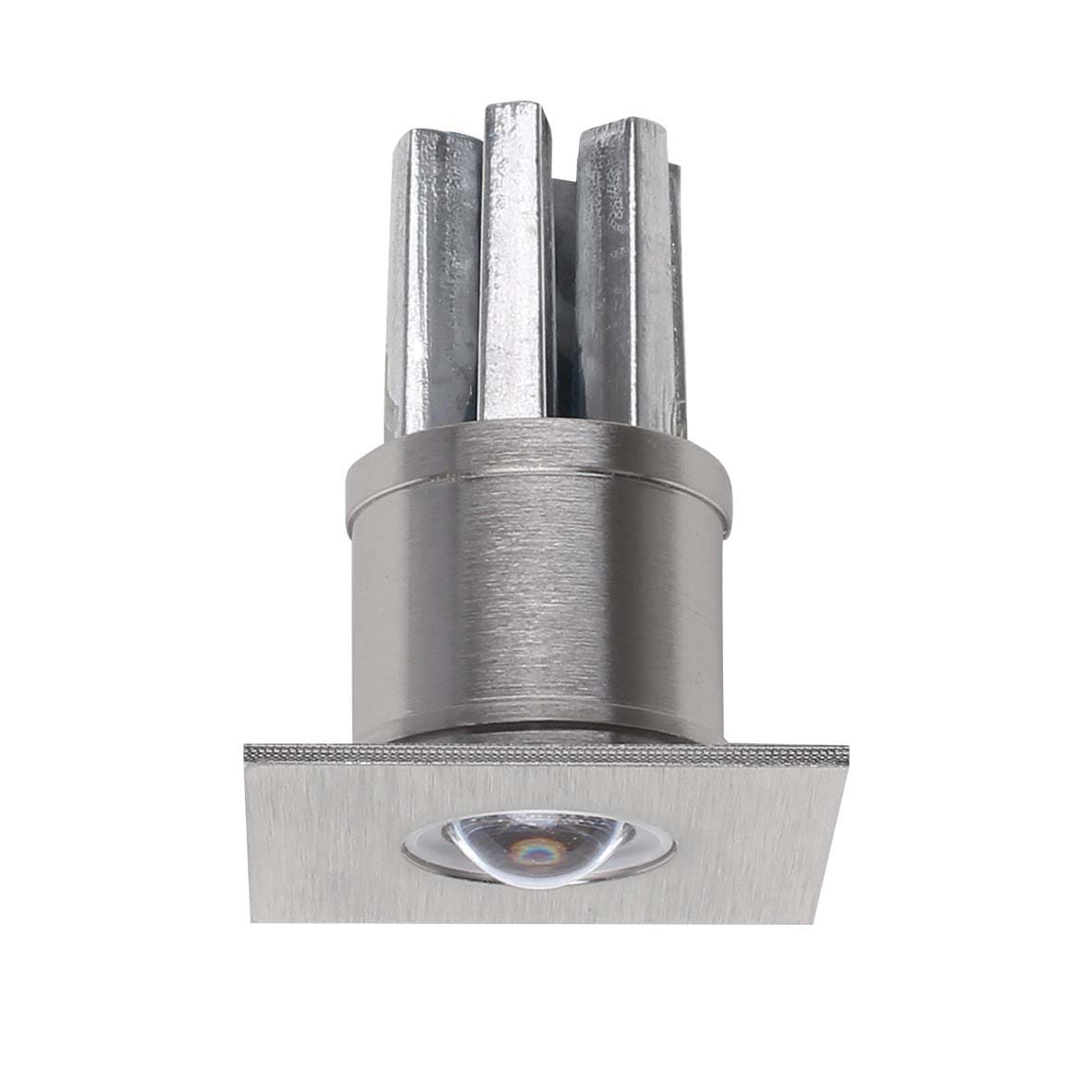LINEA LIGHT (ILED) - ILD85062C30 NITUM-Q 10 QUADRO 1LED 2W NIKEL SP