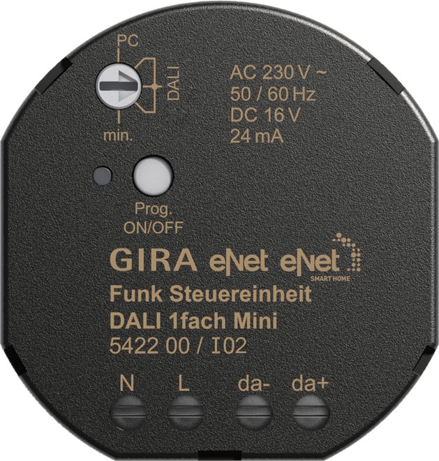 GIRA - GGI542200 UN.CTRL.RAD. DALI 1-C MINI