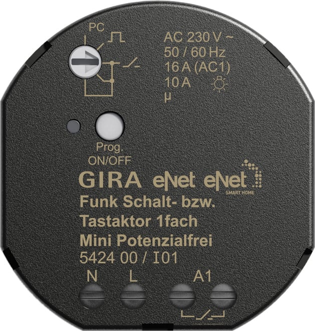 GIRA - GIR542400 ATT.ON-OFF/PS. RF 1-M MINI POT.0 GIRA EN