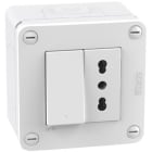 BTICINO - BTI28402W2 MATIXGO - SCATOLA IP40 + INT + P17/11 2M