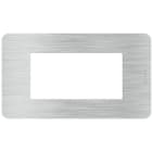 BTICINO - BTIJA4804EA MATIXGO - PLACCA 4P ALUMINUM