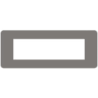 BTICINO - BTIJA4807TD MATIXGO - PLACCA 7P TORTORA