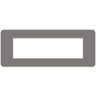 BTICINO - BTIJA4807TD MATIXGO - PLACCA 7P TORTORA