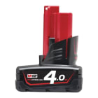 MILWAUKEE - AEG - COP4932430065 BATTERIA M12 B4 12V 4 AH (LITIO)