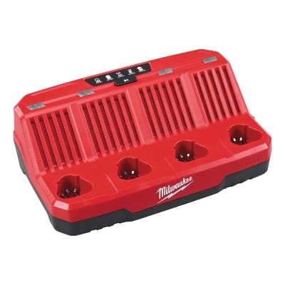 MILWAUKEE - AEG - COP4932430554 CARICA BATT. M12C4 MULTIPLO