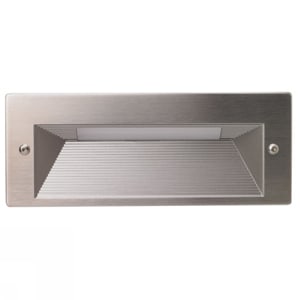 GOCCIA ILLUMINAZIONE - GOC5474IN QUANTUM MASCHERA INOX ORIZZONTALE