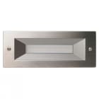 GOCCIA ILLUMINAZIONE - GOC5475IN QUANTUM MASCHERA INOX ORIZZONTALE