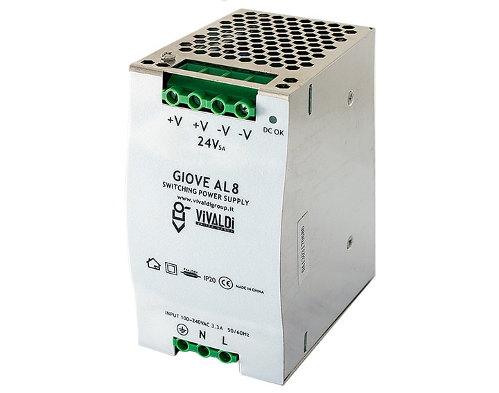 VIVALDI SRL - VILAL8 VIVALDI GIOVE_ALIM IN100-240V 50-60HZ 3,