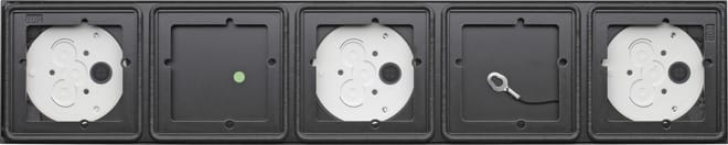 GIRA - GIR5505910 SCATOLA SI 5 MOD. SYSTEM 106 ANTRACITE