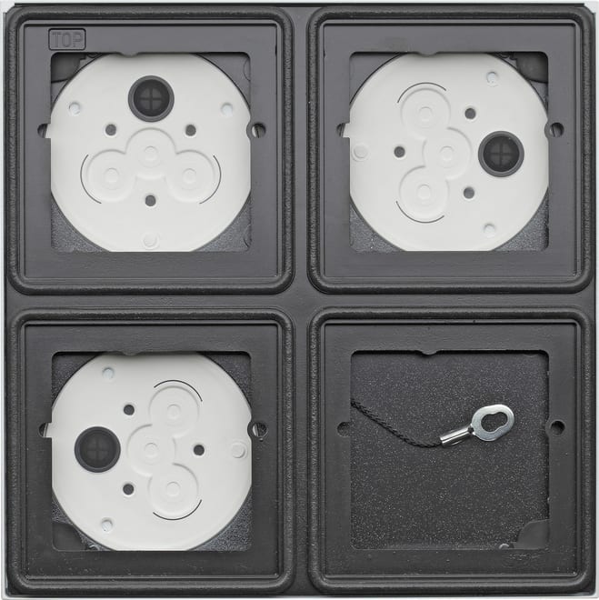 GIRA - GIR5508902 SCATOLA SI 2X 2 MOD.