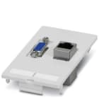 PHOENIX CONTACT - PHC1404496 SI-FP-R1A-D1A PIASTRA FRONT. CON PORTACO