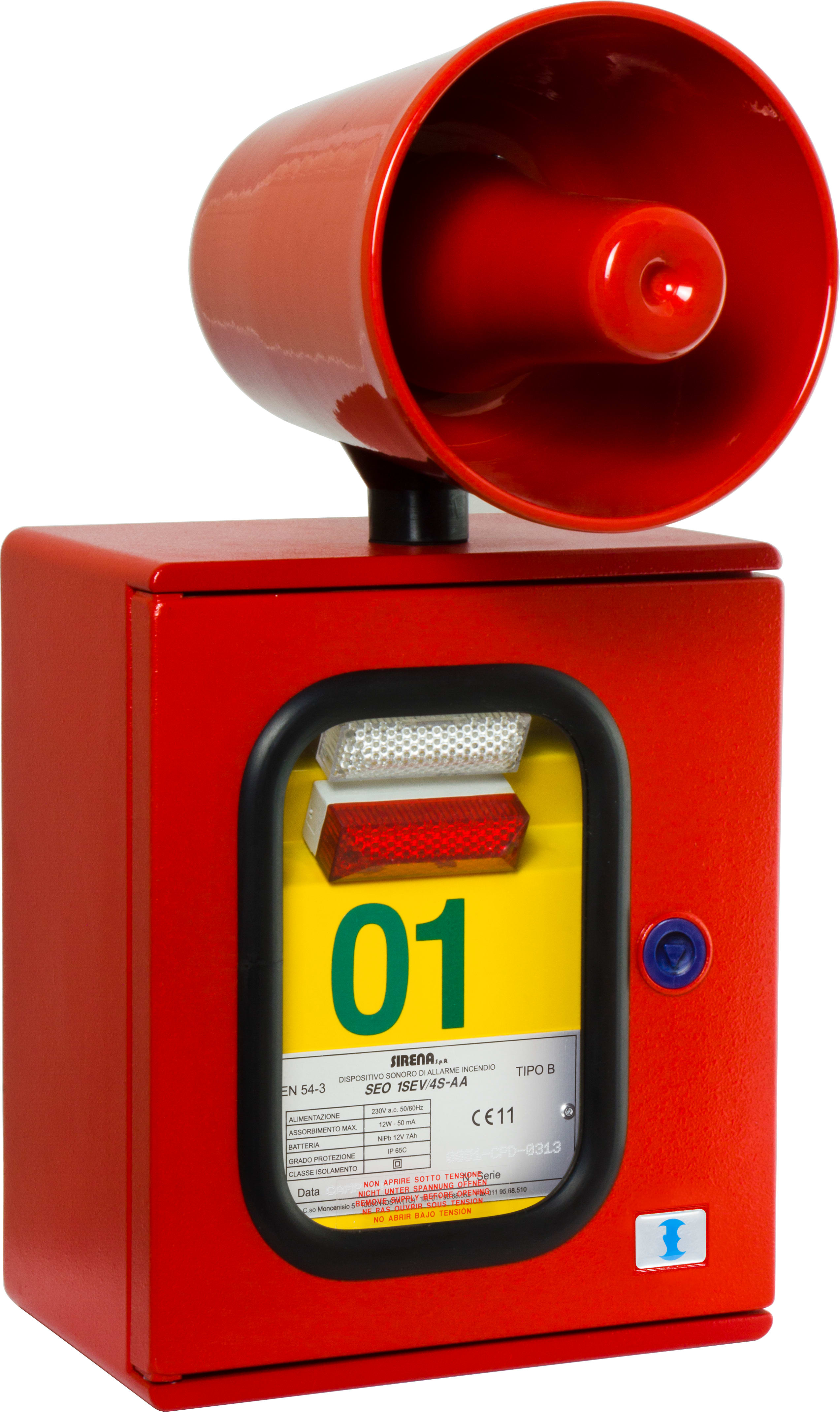 SIRENA - SIR55303 SEO 1 SEV 4S AA  V230AC     RD