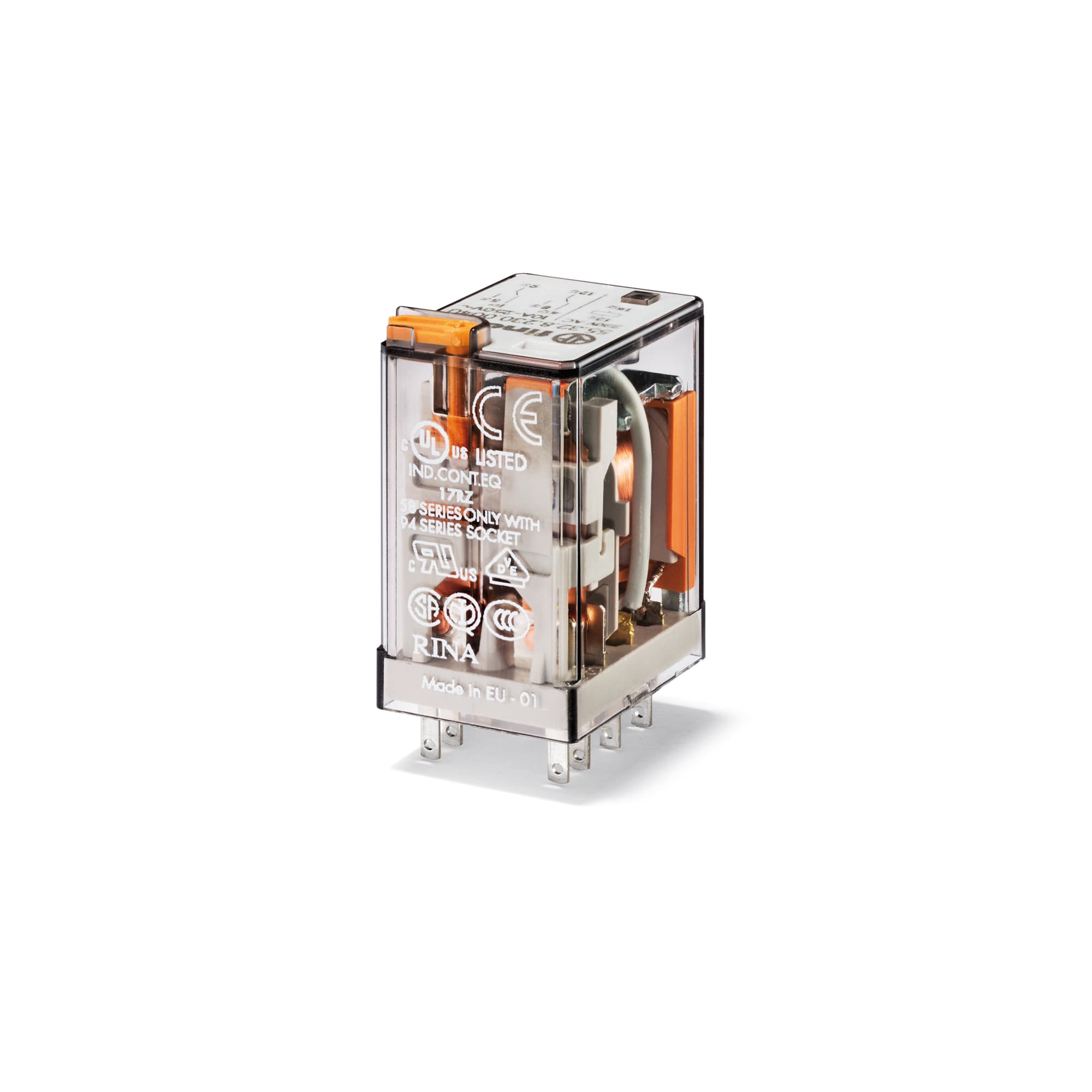 FINDER SPA - FIN553290245001 RELÈ INDUSTRIALE 2 CONTATTI 10A