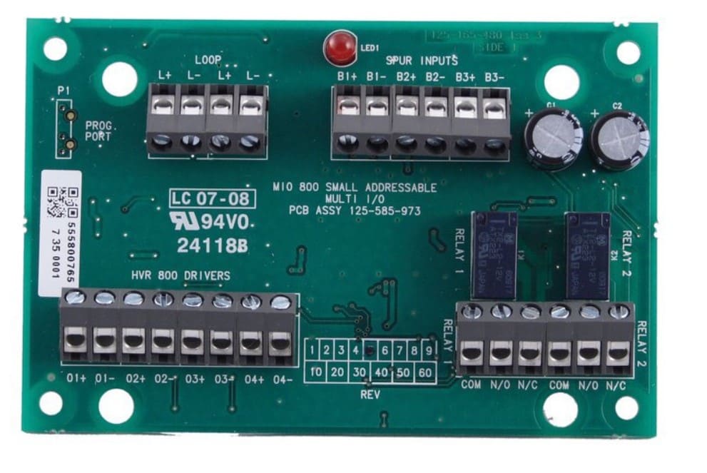 BENTEL SECURITY SR - BSY555800765 FC410MIO MODULO 3 INGRESSI/4 USCITE