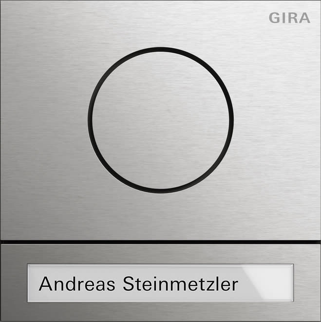 GIRA - GIR5565920 MODULO CITOFONO ESTERNO SYSTEM 106 ACCIA