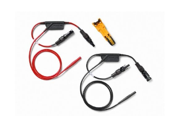 FLUKE ITALIA SRL - FLK5590605 TLPV2,MC4 SOLAR POWER CLAMP SET, BLACK/R