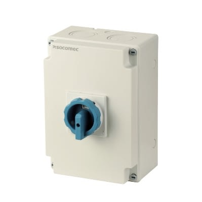 SOCOMEC - SOC21156306 COMO - 6P 63 A - CASS. GRIGIO NERO