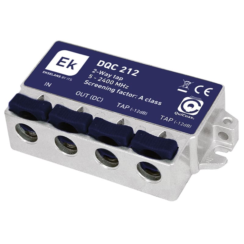 ELCART DISTRIBUTION - ERT550695300 DERIVATORE QUICOAX 2USCITE 24DB