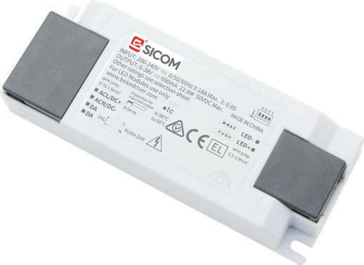 SICOM - SOL5601310 SICOM C.C. 10W 100-350MA DALI PUSH SC