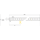 SICOM - SOL5605984 SIRIOTAPE 9,6W/M IP67 24V 3000K SAUNA