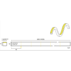 SICOM - SOL5609204-10 SICOMTAPE NEON TOP 10W 4000 IP67-10M