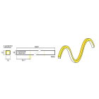 SICOM - SOL561010MINI3067 SICOMTAPE NEON 10X10 MINI 10W 3000K IP67