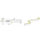 SICOM - SOL561010SIDE2767 SICOMTAPE NEON 10X10 SIDE 10W 2700K IP67