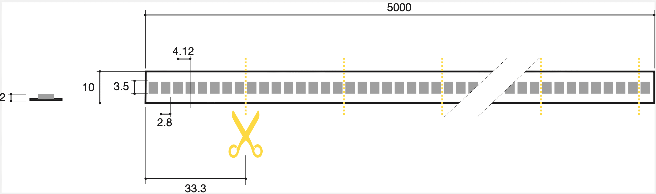 SICOM - SOL5611793020 SIRIOTAPE 17W/M 930 24V SUPERBRIGHT