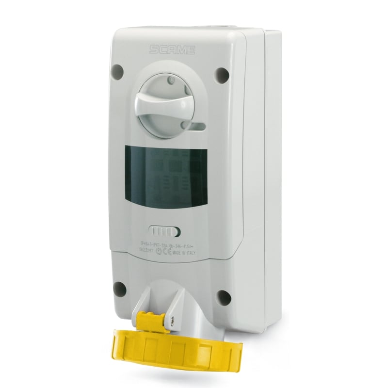 SCAME PARRE SPA - SCA563.1672 PRESA ADVANCE 2 3P+T 16A 4H IP67 C/FUS