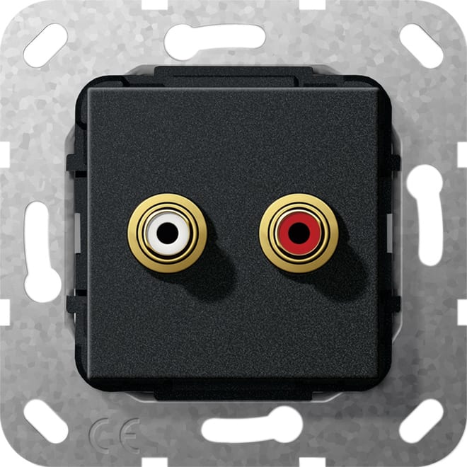 GIRA - GGI563210 RCA AUDIO COLL.SALDARE