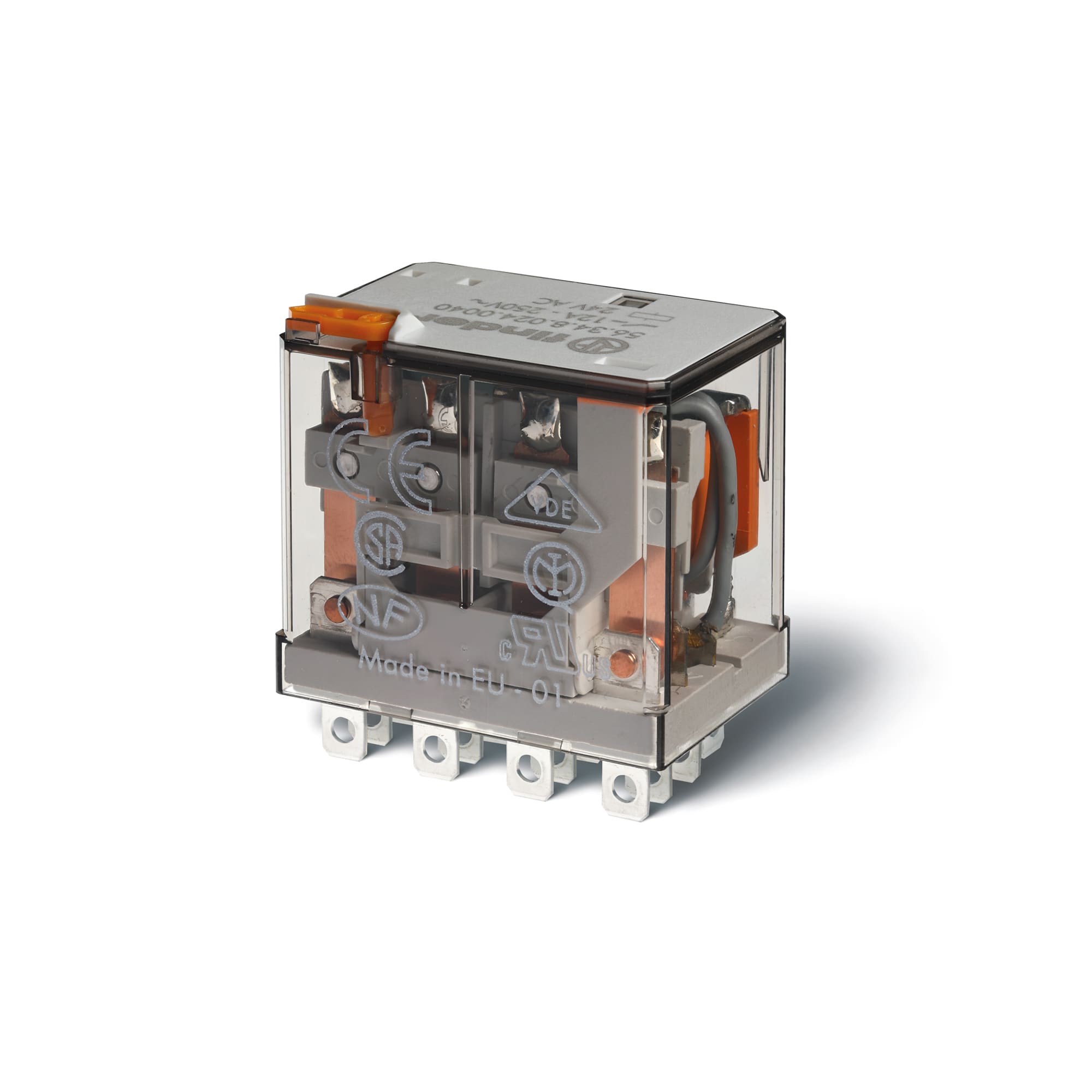 FINDER SPA - FIN563491100000 RELE DI POTENZA 4 CONTATTI 12A