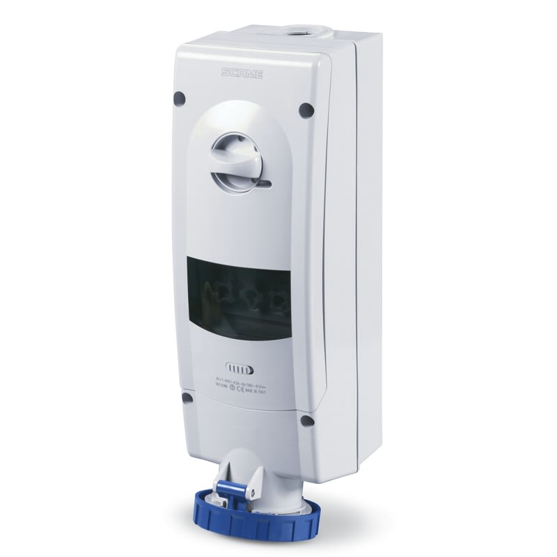 SCAME PARRE SPA - SCA563.6375 PRESA ADVANCE 2 3P+N 63A 9H IP67 C/FUS