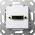 GIRA - GGI564403 DVI (24+5) GENDER CHANGER MODULO BNC PUR