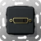 GIRA - GGI564410 DVI (24+5) GENDER CHANGER MODULO NERO O