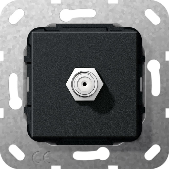 GIRA - GIR565010 SAT PRESA F GENDER CHANGER MODULO NERO O