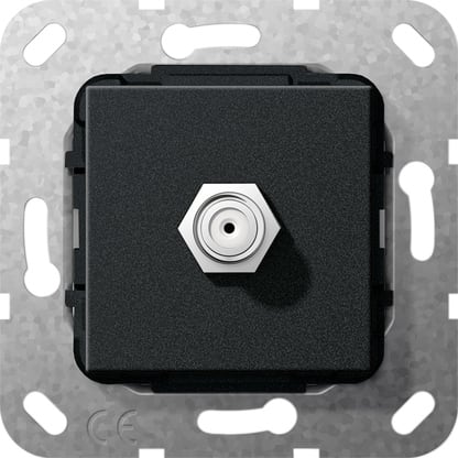GIRA - GGI565010 SAT PRESA F GENDER CHANGER MODULO NERO O