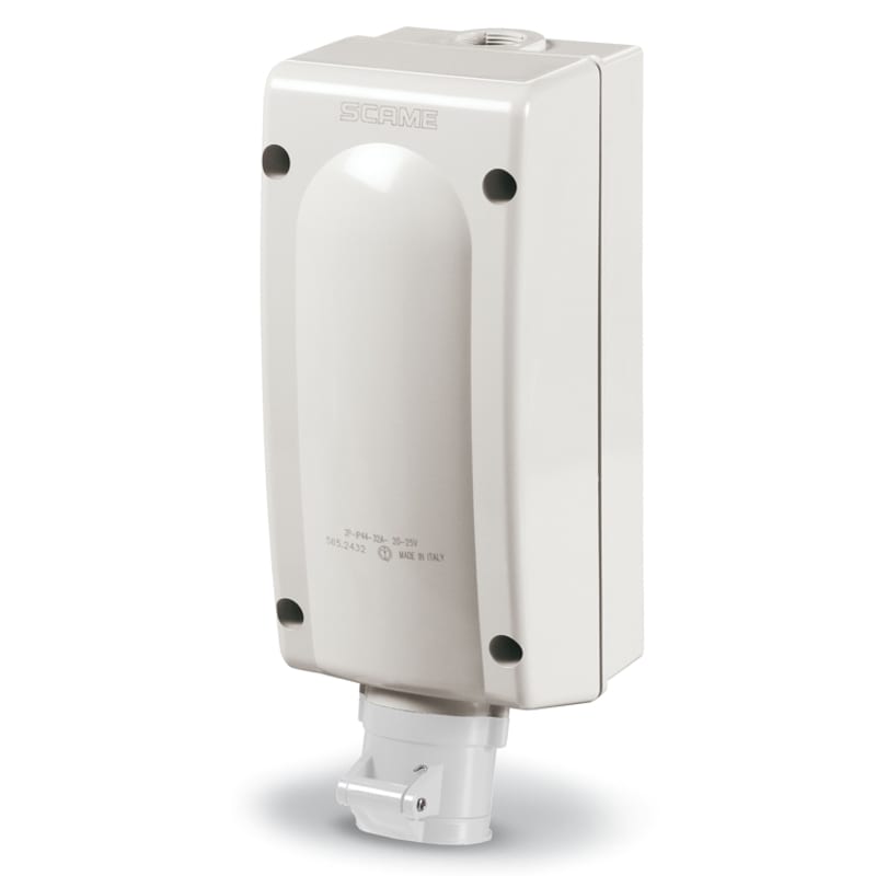 SCAME PARRE SPA - SCA565.2433 PRESA ADVANCE 2 2P 32A 12H IP44 C/DIN