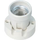 LE PROLUNGHE SAS - PRG566 PORTALAMPADE E27 CON BASE IN PORCELLANA