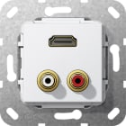 GIRA - GIR567403 C-AUDIO HDMI CAVO BREAKOUT MODULO BNC PU