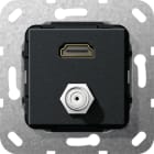 GIRA - GIR567510 HDMI PRESA SAT F CONN.