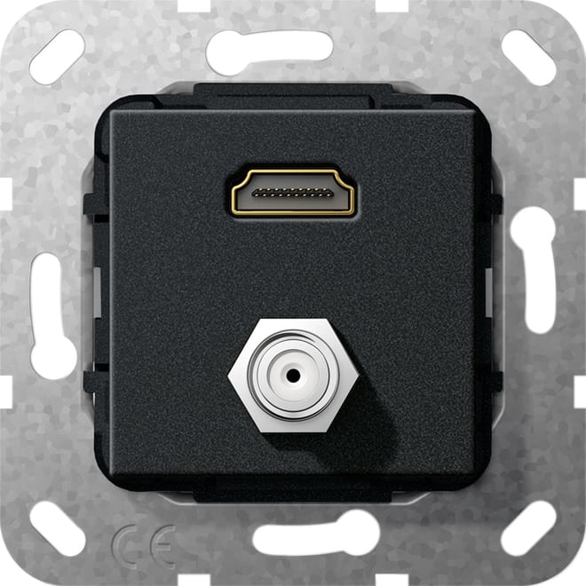 GIRA - GGI567510 HDMI PRESA SAT F CONN.