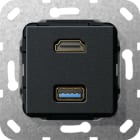 GIRA - GGI567910 HDMI USB 3.0 A CAVO BREAKOUT
