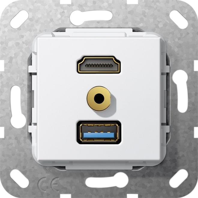 GIRA - GIR568003 HDMI,USB 3.0 A,SPIN. M GENDER CH,CAVO M.