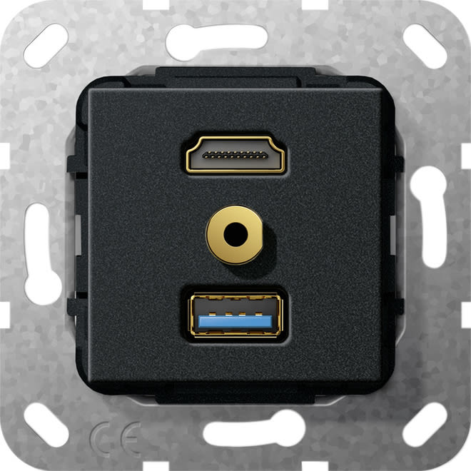 GIRA - GIR568110 HDMI USB 3.0 A SPIN.M CAVO MULTICON. MO